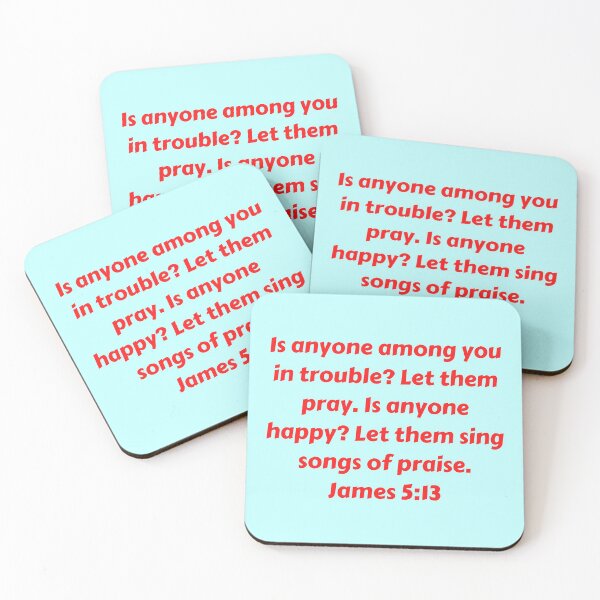 Item preview, Bible Verse James 5:13 designed and sold by Prayingwarrior.