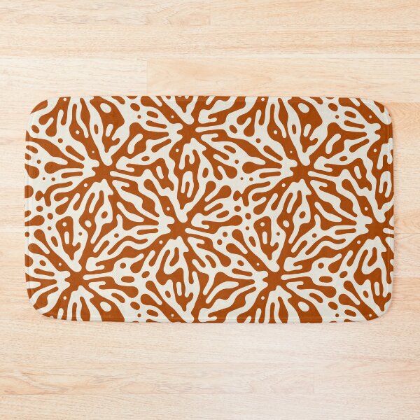 Item preview, Organic Matter, Abstract Pattern in Terracotta designed and sold by meggydesigns.