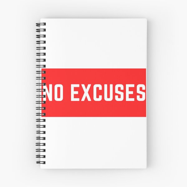 Item preview, No excuses designed and sold by avocadissimo.