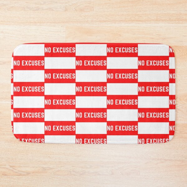 Item preview, No excuses designed and sold by avocadissimo.