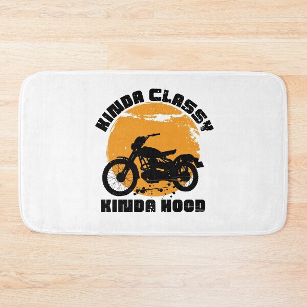 Item preview, Kinda Classy Kinda Hood Black Motorcycle designed and sold by Rislam.
