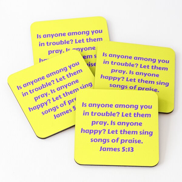 Item preview, Bible Verse James 5:13 designed and sold by Prayingwarrior.