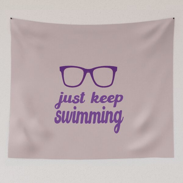Item preview, guard swim shirt, Just Keep Swiming designed and sold by AMZIL-ZA.