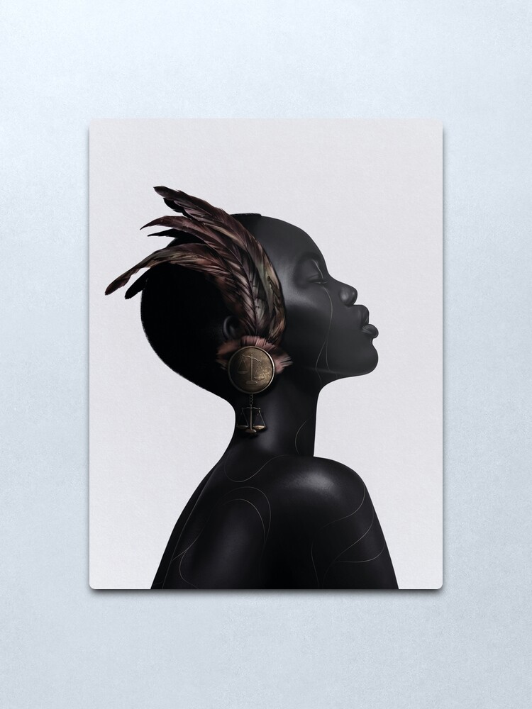 Alternate view of Libra Metal Print