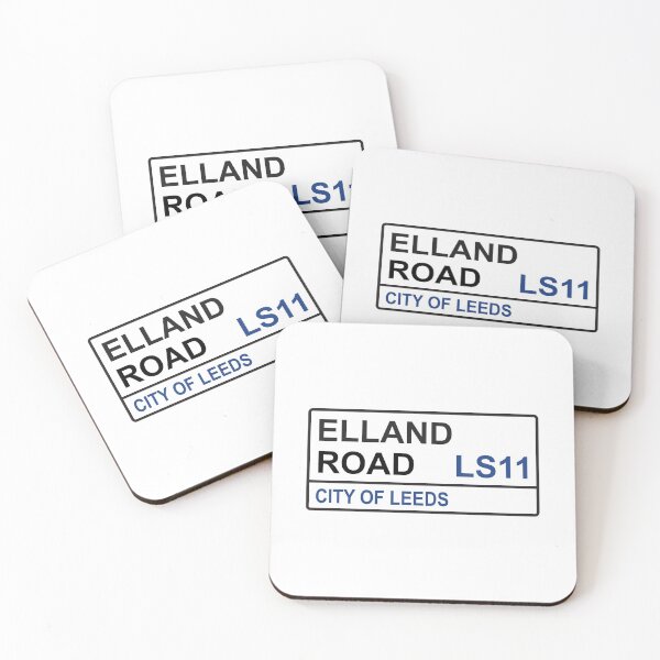 Item preview, Leeds Football Team Elland Road Street Sign designed and sold by DelfDesign.