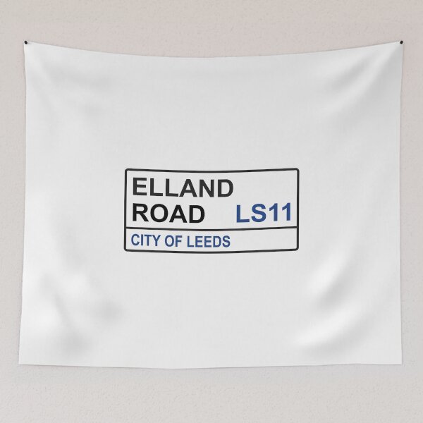 Item preview, Leeds Football Team Elland Road Street Sign designed and sold by DelfDesign.