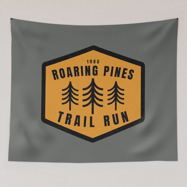 Item preview, Vintage 1985 Roaring Pines Trail Run designed and sold by KustomKulcha.