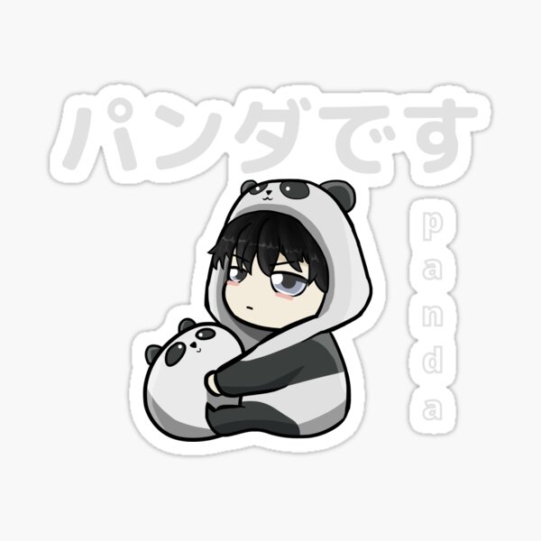 boy, anime, panda, cute, manga