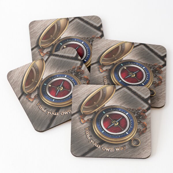Item preview, Opened Pocket Nautical Compass: find your own way designed and sold by iduzarts.