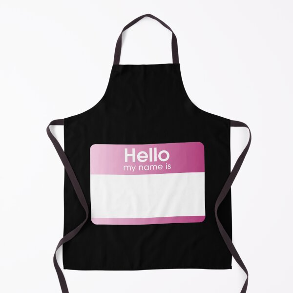 Item preview, Pink Gradient Blank Name Tag Hello My Name Is Label  designed and sold by everything4eva.