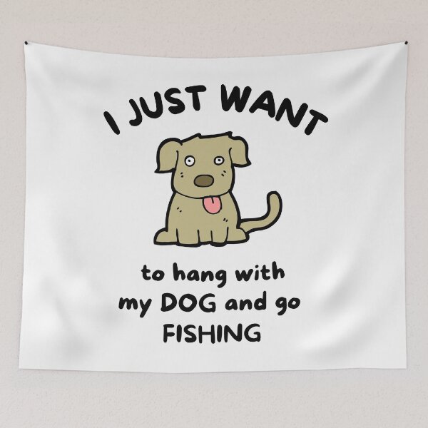 Item preview, I just want to hang with my dog and do pilates designed and sold by TheGreenGoat.