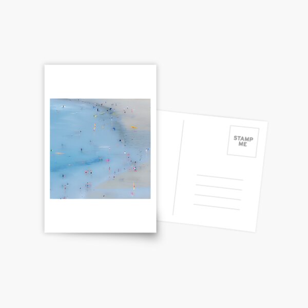 Surfers Sennen Cove Postcard