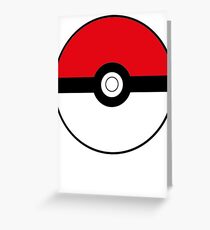Pokeball Greeting Card