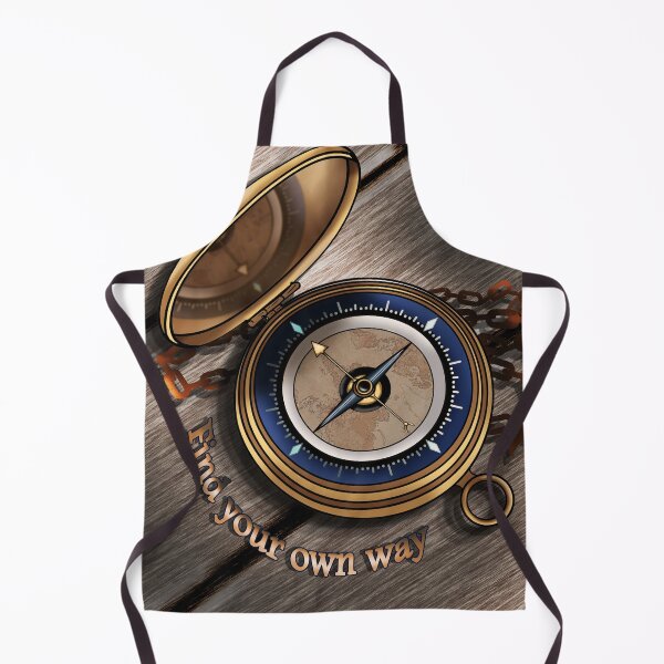 Item preview, Opened Pocket Nautical Compass: find your own way designed and sold by iduzarts.