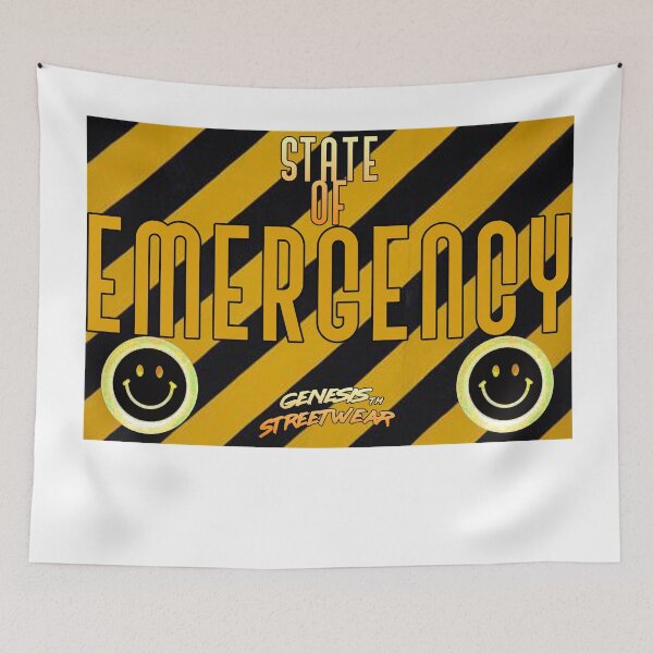 Item preview, Genesis Streetwear - State of emergency designed and sold by Retromegahero83.