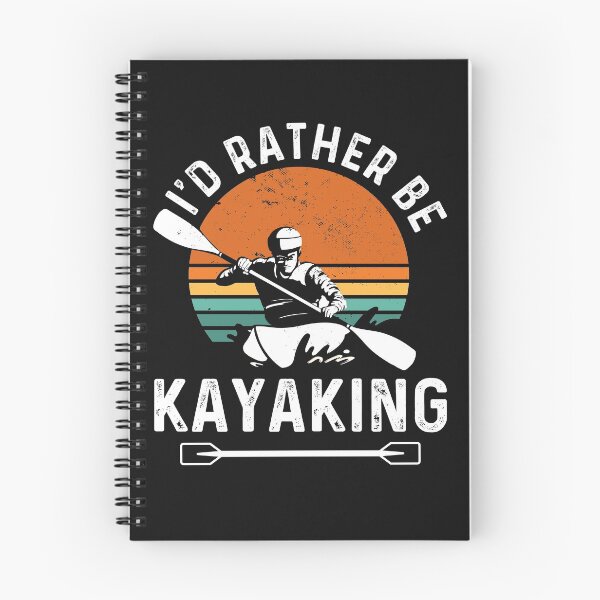 Item preview, Retro I'D Rather Be Kayaking Kanuing Canoeing  designed and sold by thomash2.