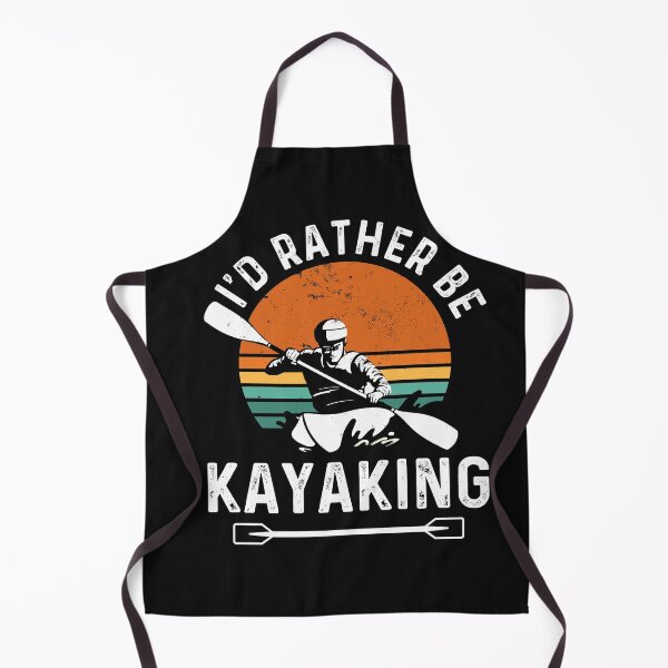 Item preview, Retro I'D Rather Be Kayaking Kanuing Canoeing  designed and sold by thomash2.