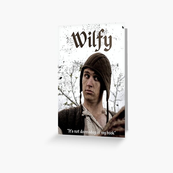 Wilfy 'Doomsday' T-Shirt Greeting Card