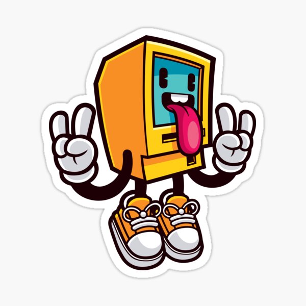 Computer Rock Sticker