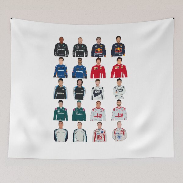 Item preview, Formula 1 2021 driver line-up designed and sold by royaldutchness.