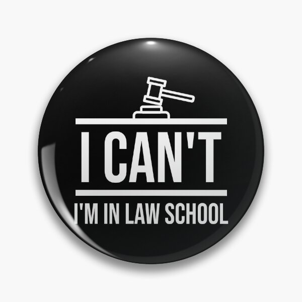 Item preview, I Can't I'm In Law School, Funny Gift for Law Student designed and sold by Shop signer.