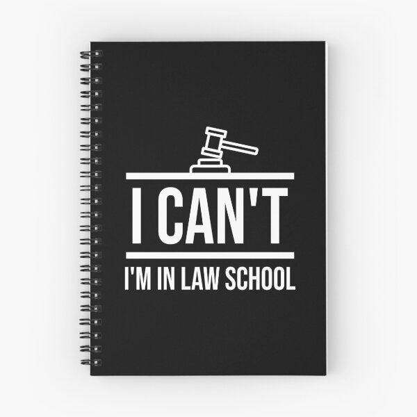 Item preview, I Can't I'm In Law School, Funny Gift for Law Student designed and sold by Shop signer.