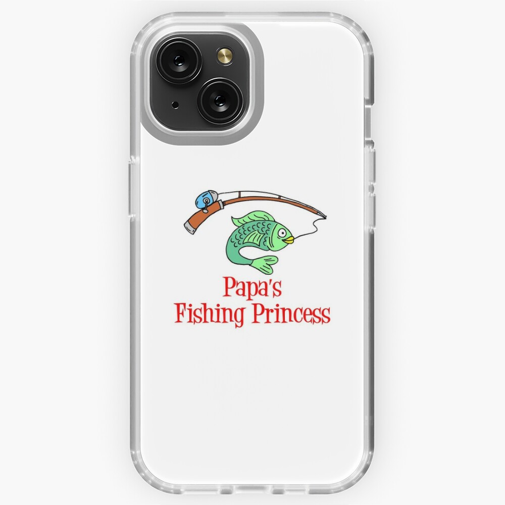 Kids Papa's Fishing Princess Granddaughter Fish T-Shirt