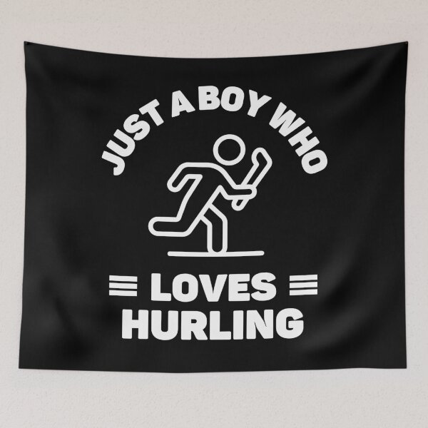 Item preview, Just a boy who loves hurling designed and sold by TheGreenGoat.