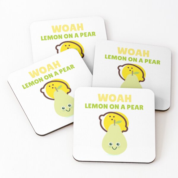 Item preview, Lemon On A Pear designed and sold by ThinkAndReflect.