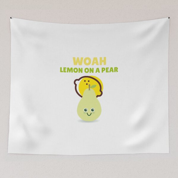 Item preview, Lemon On A Pear designed and sold by ThinkAndReflect.
