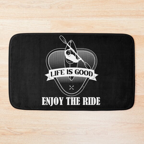 Item preview, Life Is Good Enjoy The Ride Kayaking Kanuing Canoeing  designed and sold by thomash2.