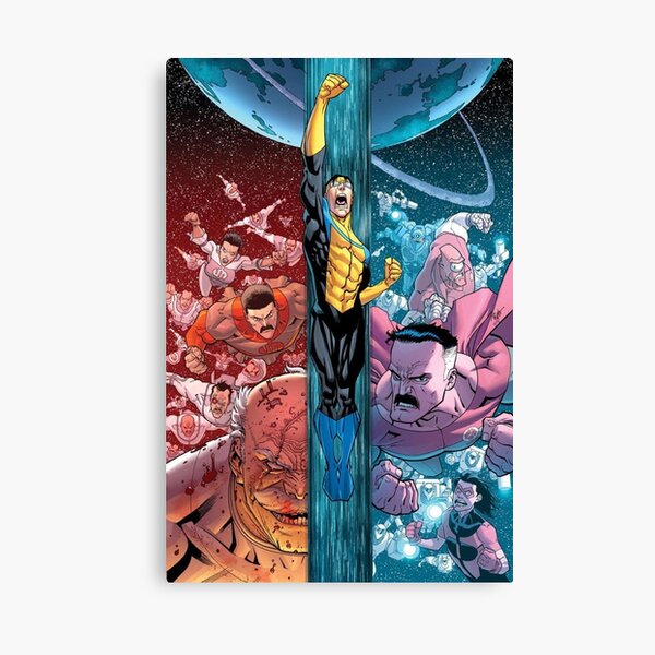 Invincible comic artwork Canvas Print