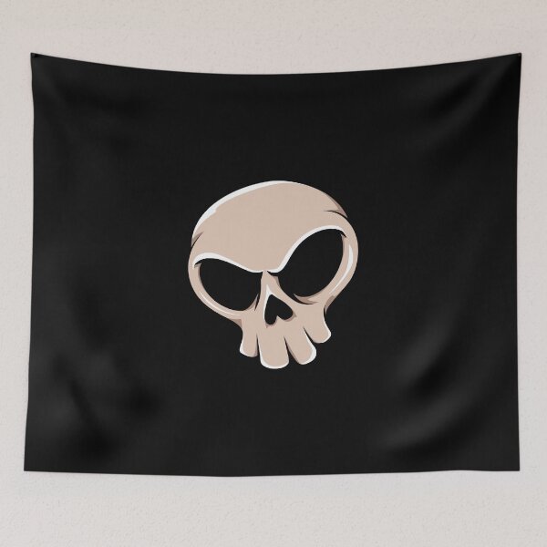 Item preview, Cute Spooky Skull Cartoon - 01 designed and sold by spidericks.