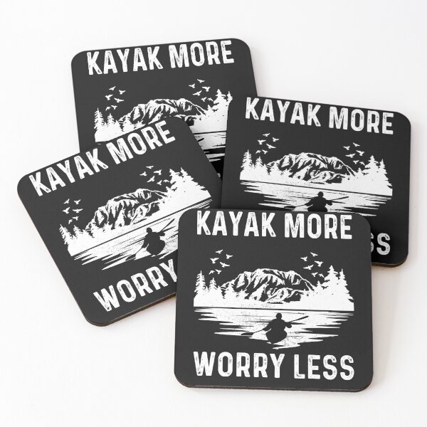 Item preview, Kayak More Worry Less Kayaking Kanuing Canoeing Relax designed and sold by thomash2.
