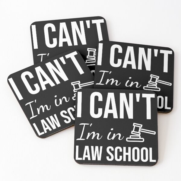 Item preview, I Can't I'm In Law School, Funny Gift for Law Student designed and sold by Shop signer.
