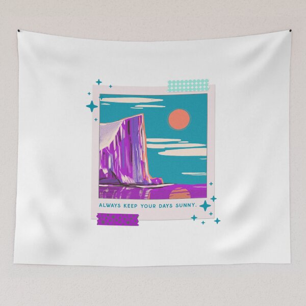 Item preview, Keep your sunny days, always keep your days sunny. vaporwave, retro vintage design designed and sold by FOODIESART.