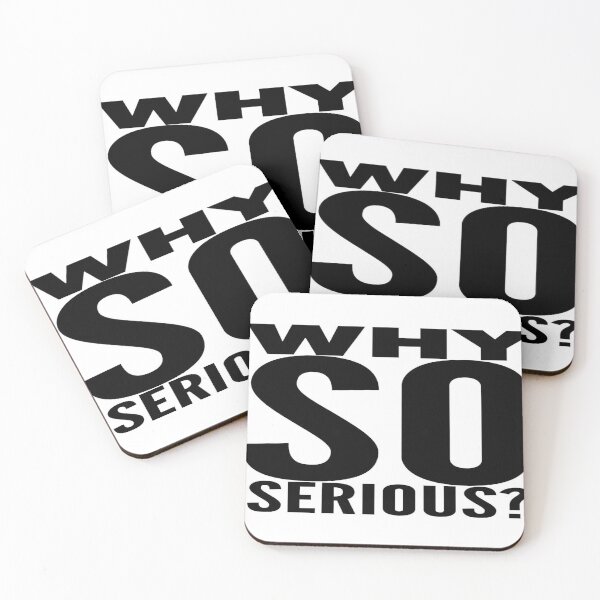 Item preview, Why So Serious? designed and sold by MrCsStores.