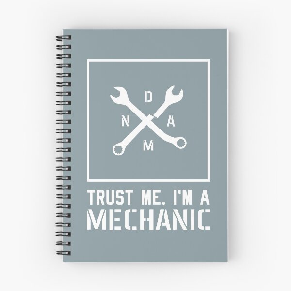 Item preview, Trust me, I'm a Mechanic - DAMN - profession humor in white designed and sold by knappidesign.