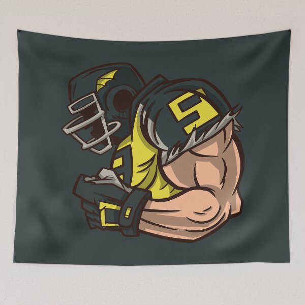 Item preview, Strong American Football Player designed and sold by Singhe Design.