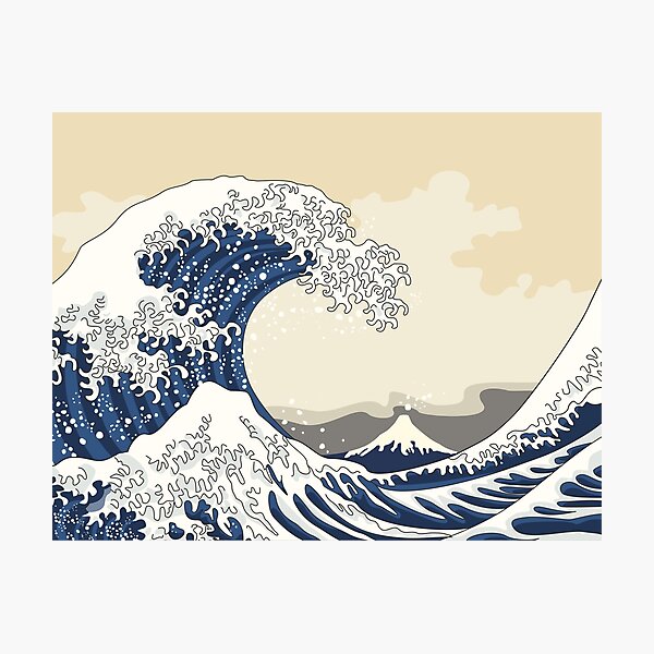 Item preview, Vintage Great Wave designed and sold by XOOXOO.