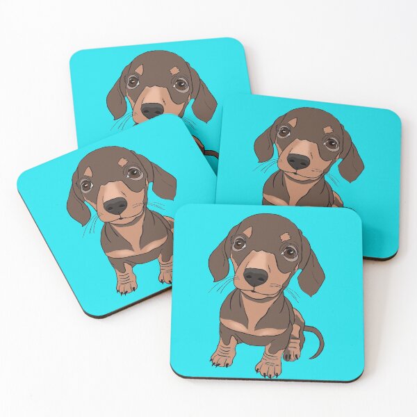Item preview, Cute dachshund - cute animals designed and sold by Hudson-Art.
