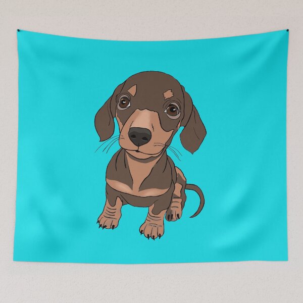 Item preview, Cute dachshund - cute animals designed and sold by Hudson-Art.