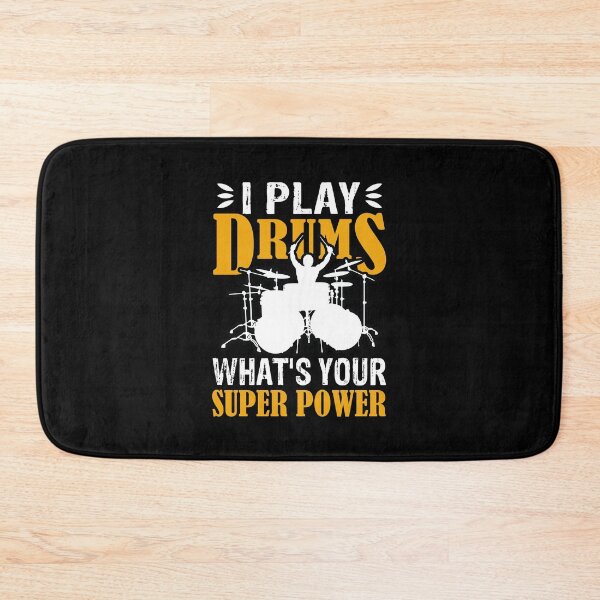 Item preview, I Play With Drums What's Your SuperPower Funny Drams Lover Gift for drummers designed and sold by Theobsessed01.