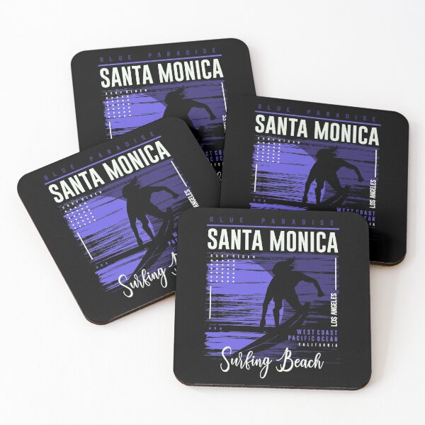 Item preview, Santa Monica Surfing Beach | California Tropical Summer 2021 designed and sold by Desandu.