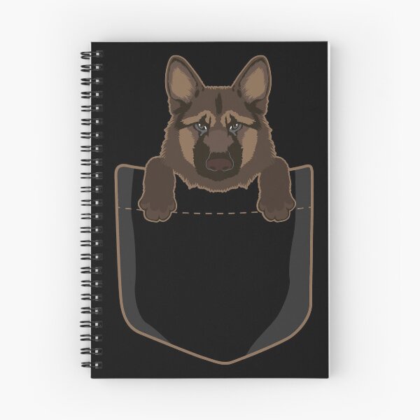 Artikelvorschau, Deutscher Schäferhund in der Tasche entworfen und verkauft von shirtbubble.