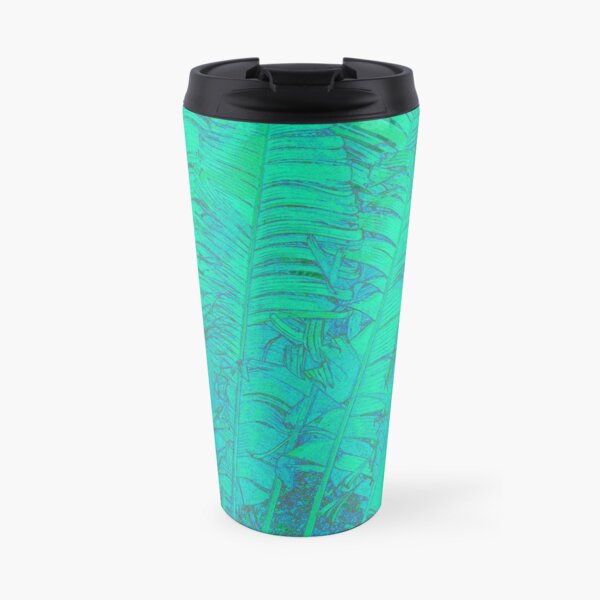 Feathered leaves Travel Mug