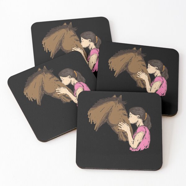 Item preview, Girl kissing a horse - Horses Love  designed and sold by shirtbubble.