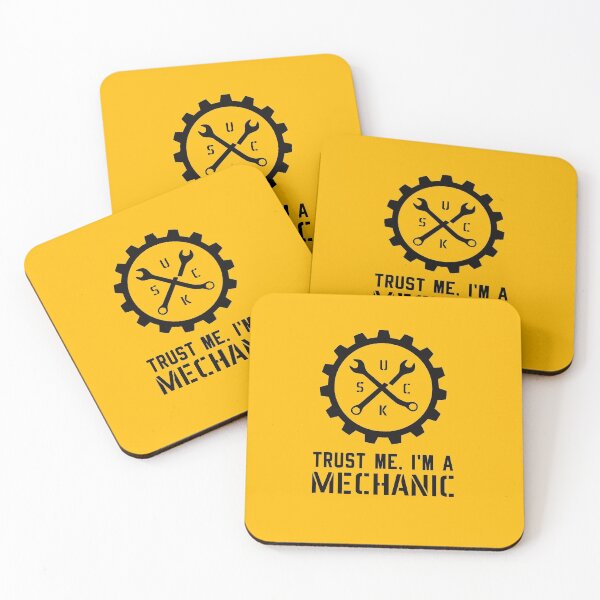 Item preview, S.U.C.K - Trust me, I'm a Mechanic - professional humour designed and sold by knappidesign.