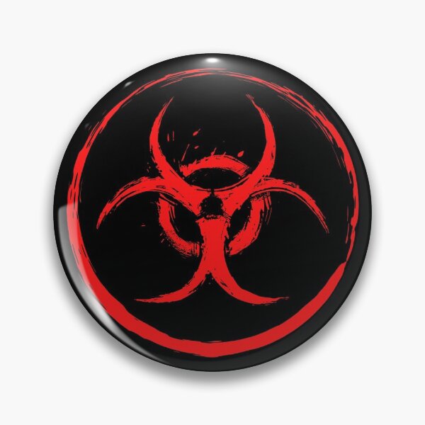 Item preview, Red Biohazard Symbol designed and sold by EBM-Gear.
