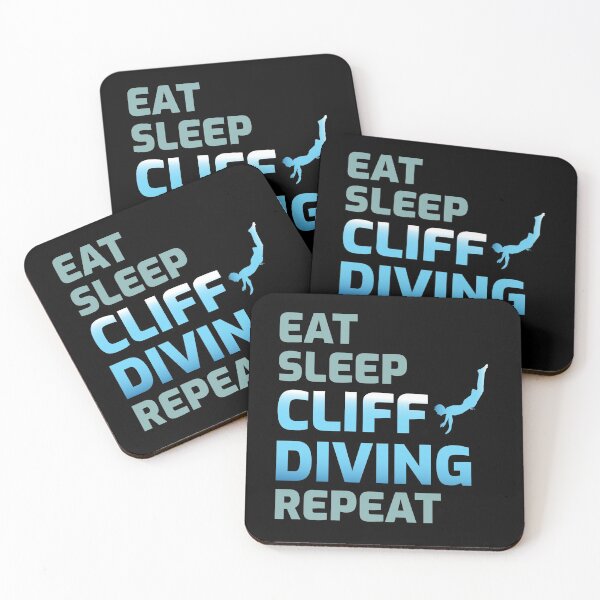 Item preview, Cliff Diving Tombstoning Base Jumping Extreme Sports Funny designed and sold by CuteDesigns1.